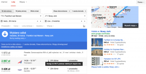 Serwis google flights